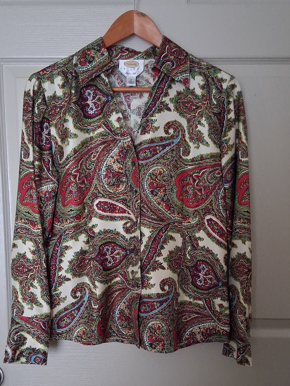 Silk Autumn Blouse